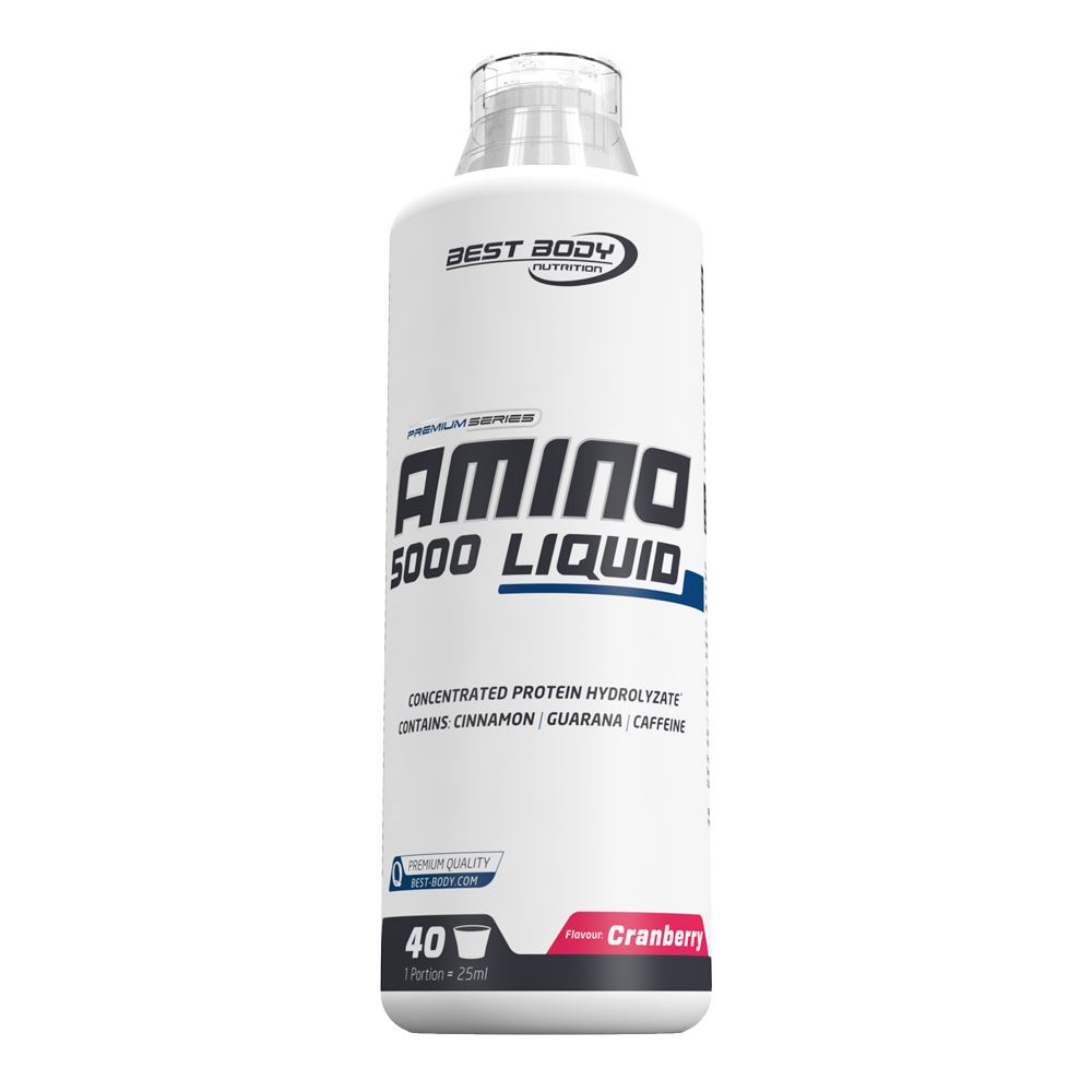 Best Body Nutrition Amino Liquid 5000 1000 Ml Cranberry