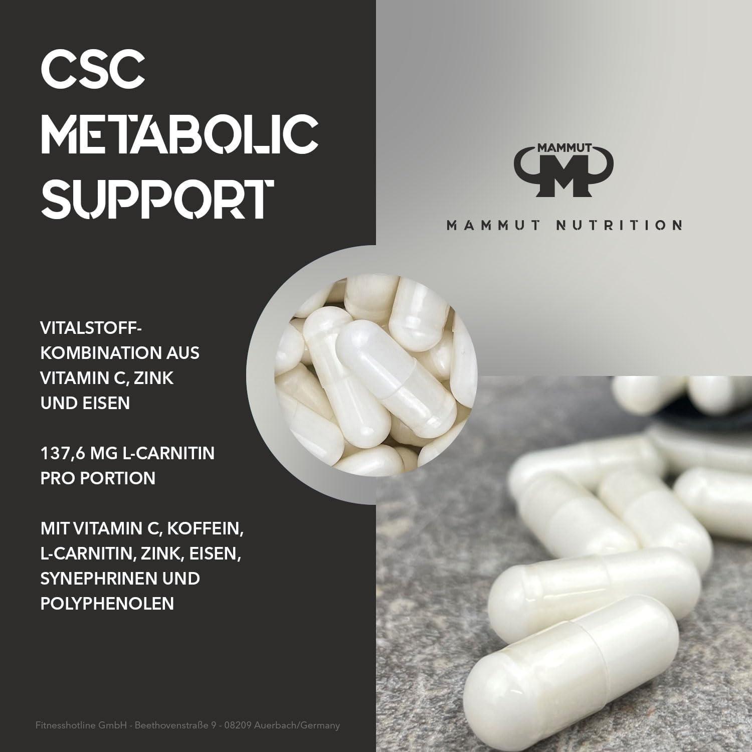 Mammut CSC Metabolic 150 Kapseln