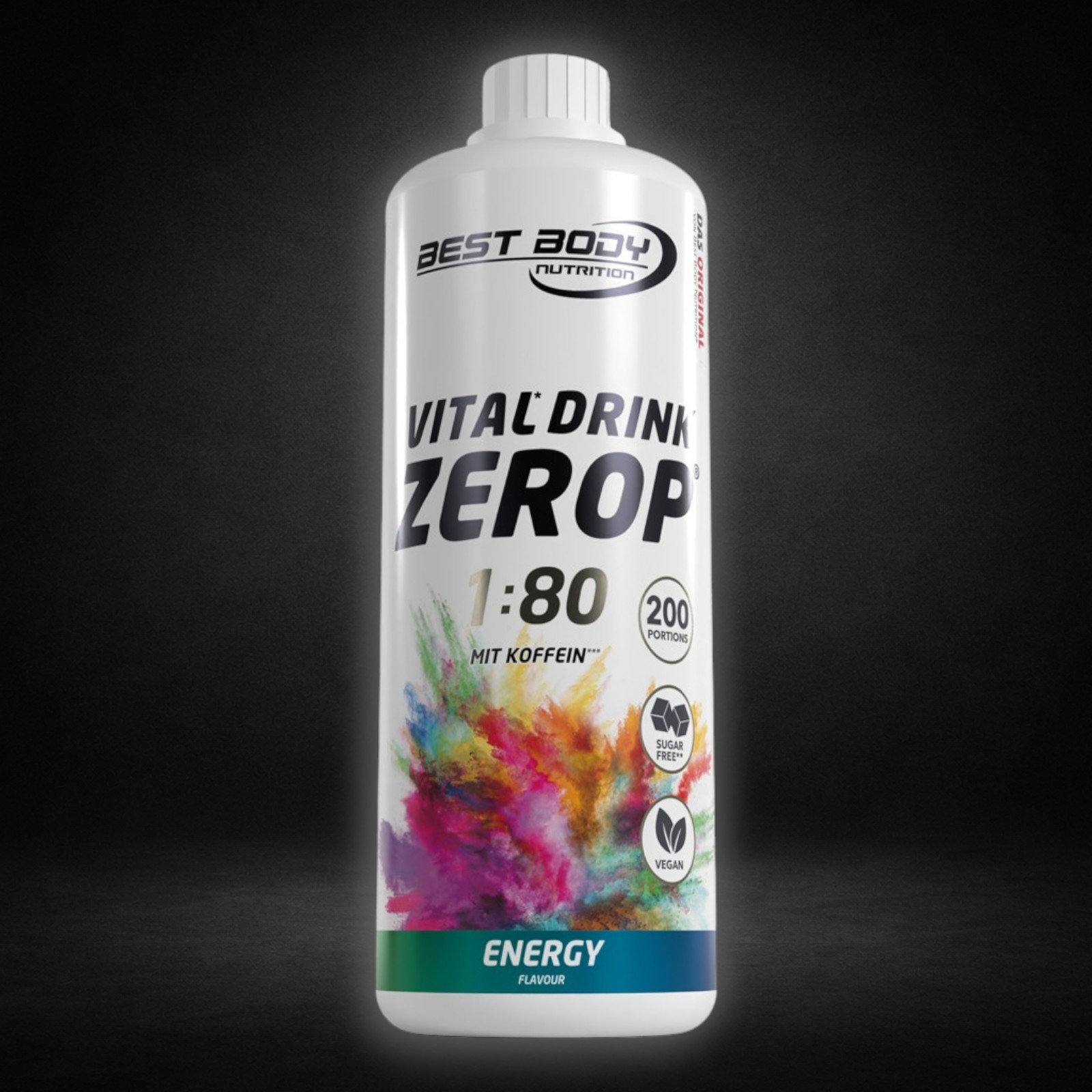 Best Body Nutrition Vital Drink Getränkekonzentrat 1:80 Energy 1000 ml