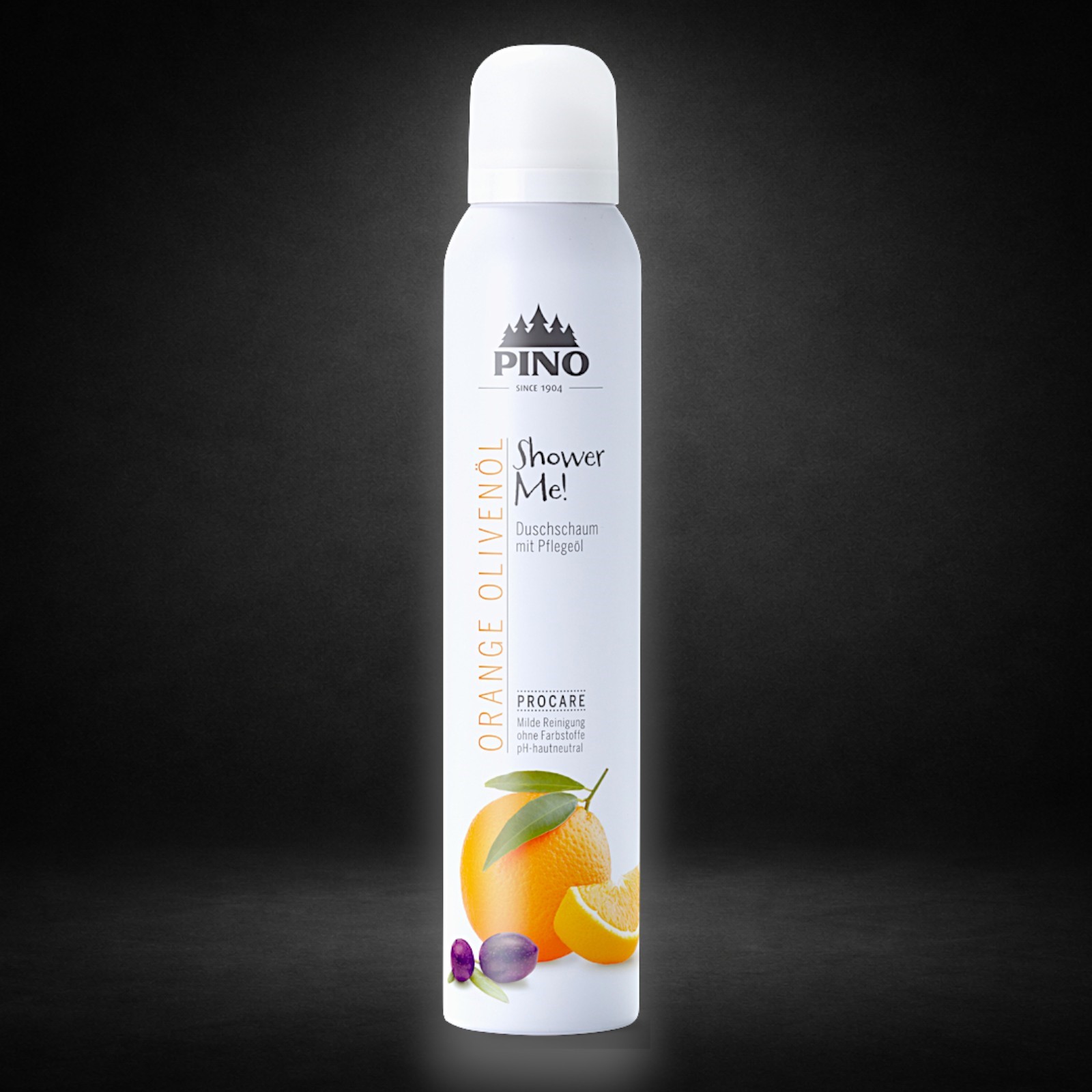 PINO Duschschaum Orange Olivenöl 200 ml